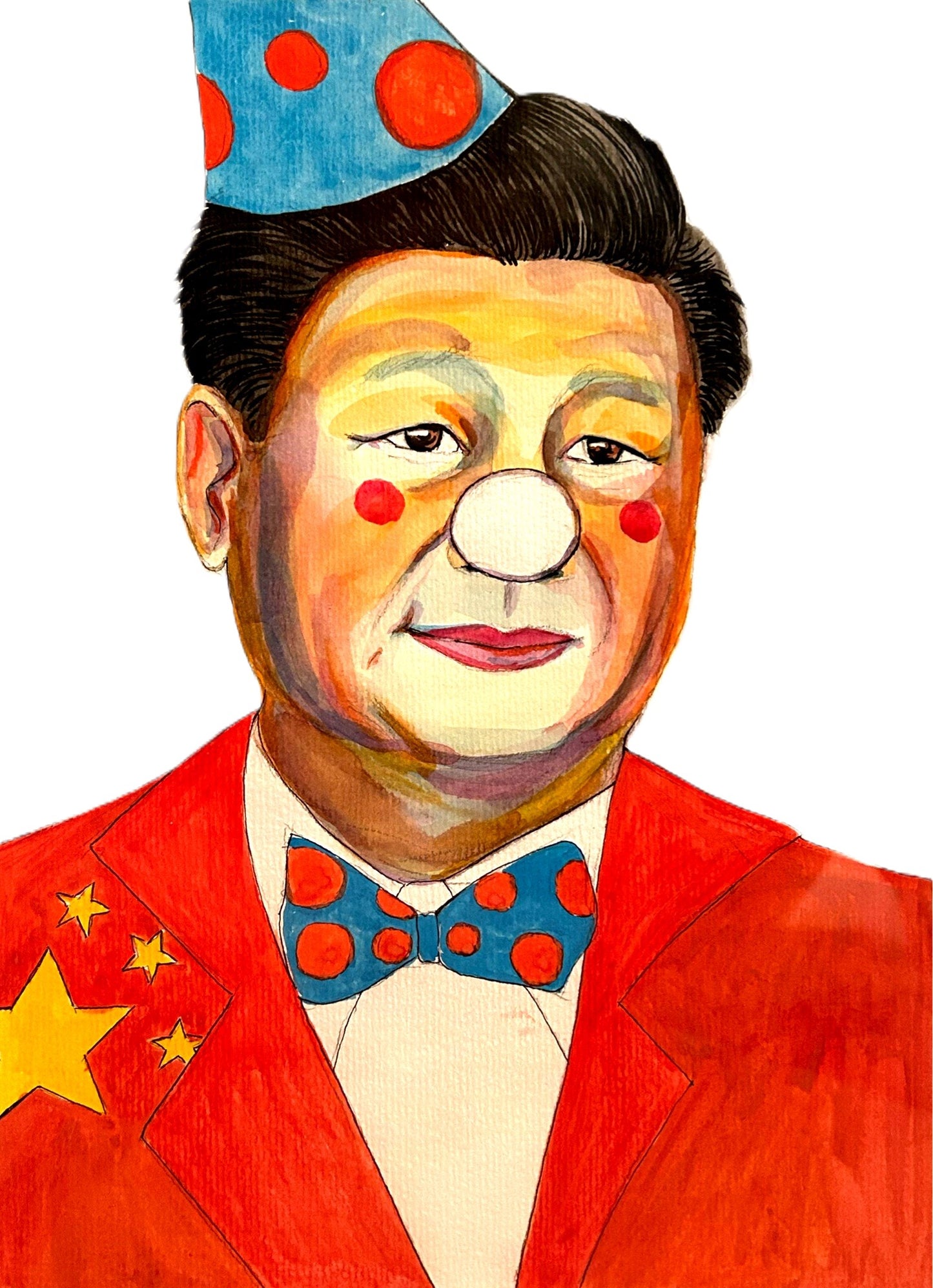 The Three Clowns - Xi Jinping